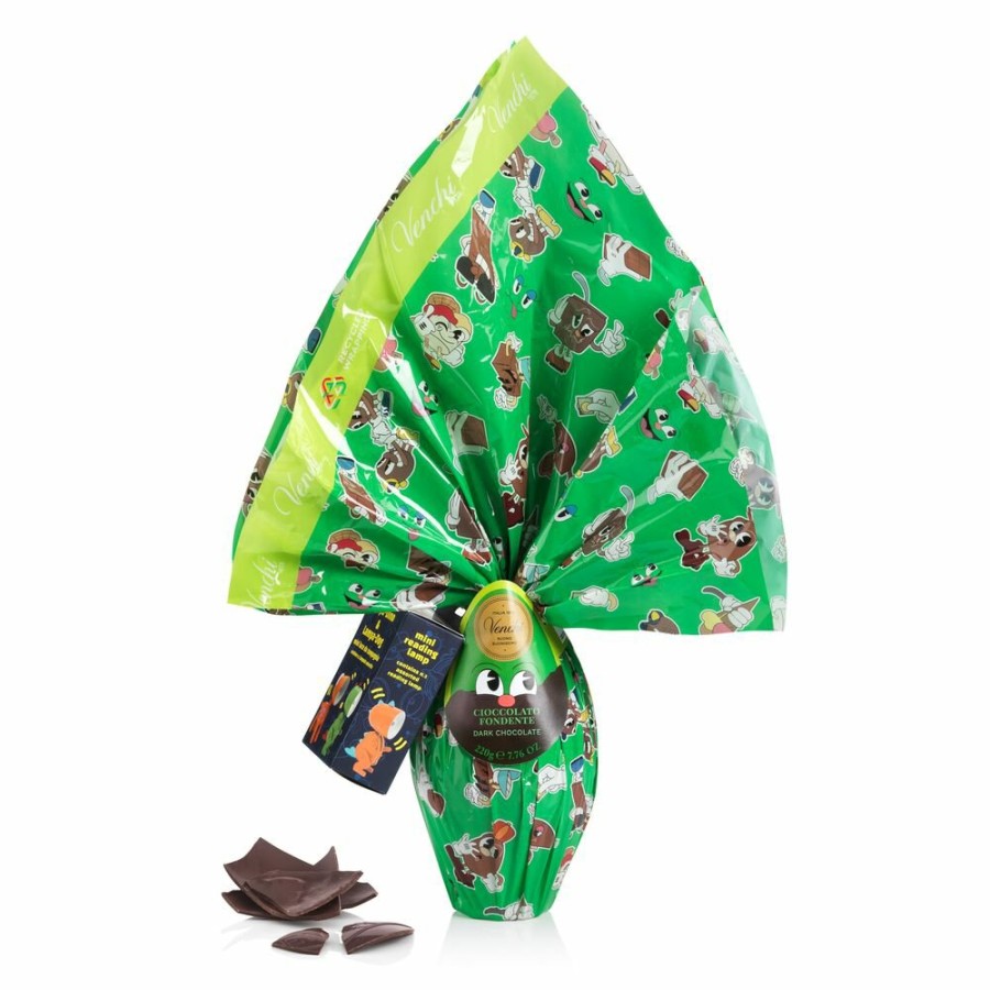 Cioccolato Venchi Cioccolato Vegano | Uovo Bambini Verde Fondente 60% 220 G