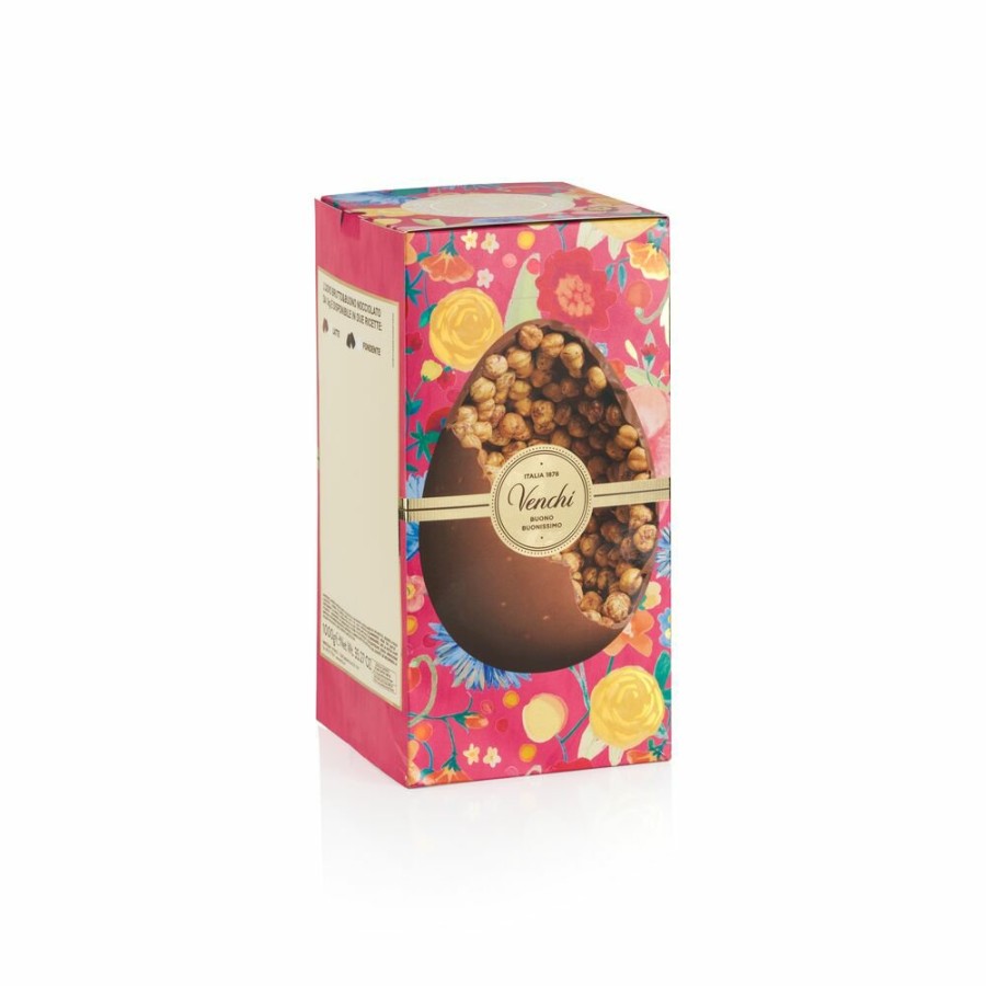 Cioccolato Venchi Cioccolato con Nocciole | Uovo Gran Nocciolato Piemonte Latte 1 Kg