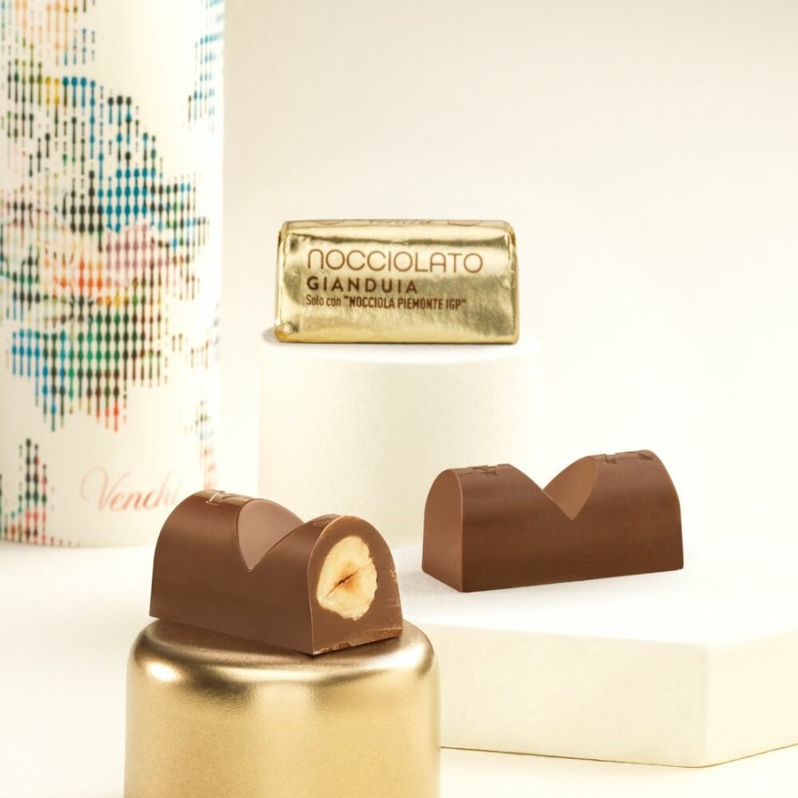 Cioccolato Venchi Gianduia | Lingottino Nocciolato Gianduia 100 G