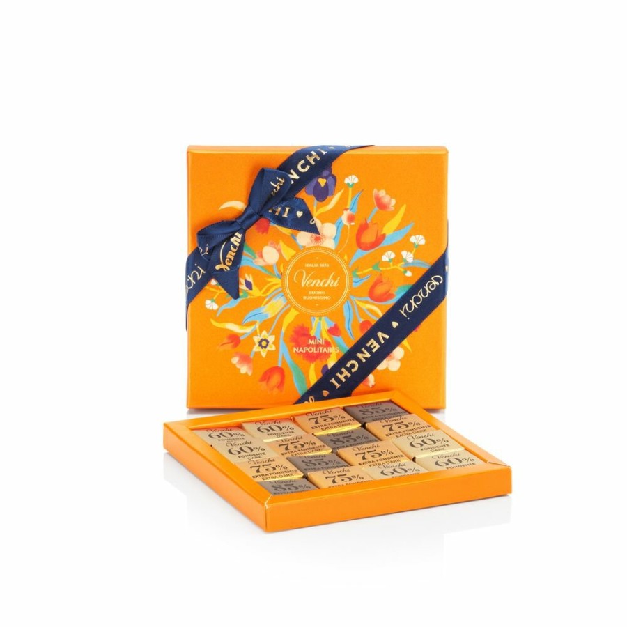 Idee Regalo Venchi Cioccolato Vegano | Confezione Regalo Barocco Con Mini Blend 47 G