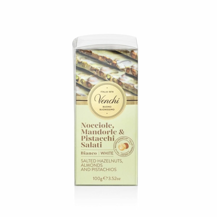 Cioccolato Venchi Cioccolato Bianco | Selezione Di 6 Tavolette Bianco Salate 600 G