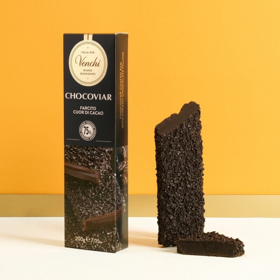 Cioccolato Venchi Cioccolato Vegano | Stecca Chocoviar 75% Ricoperta 200 G