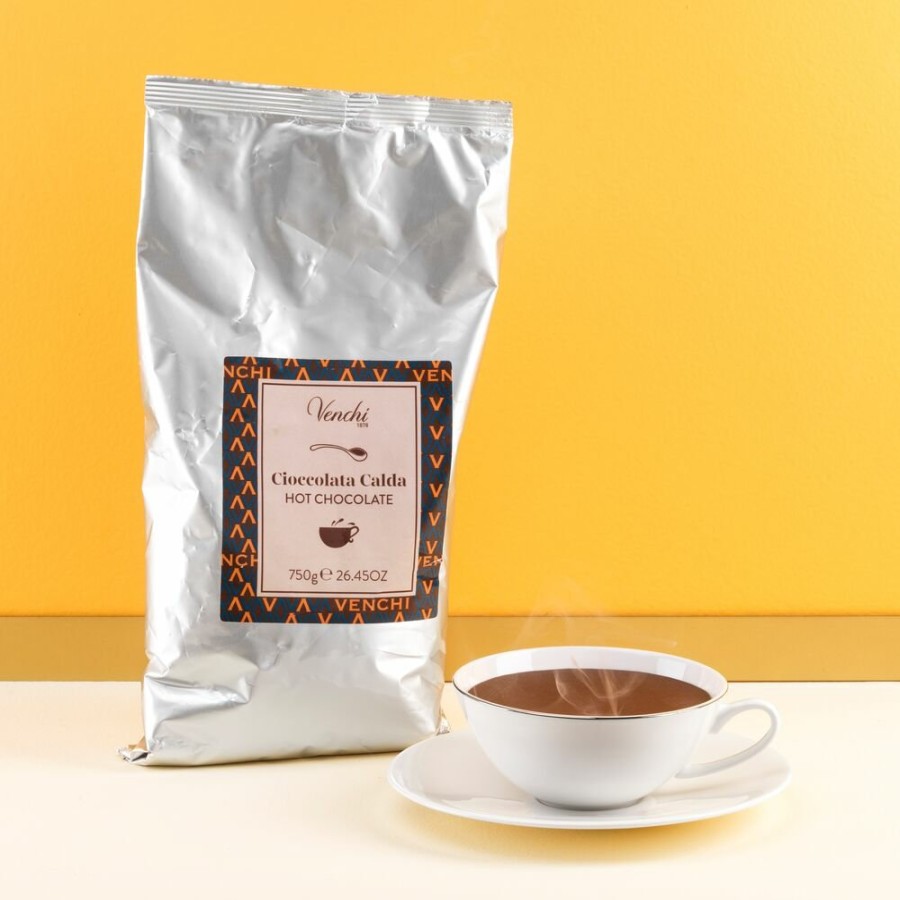 Cioccolato Venchi Cacao e Cioccolata calda | Preparato Per Cioccolata Calda In Sacchetto Da 750 G