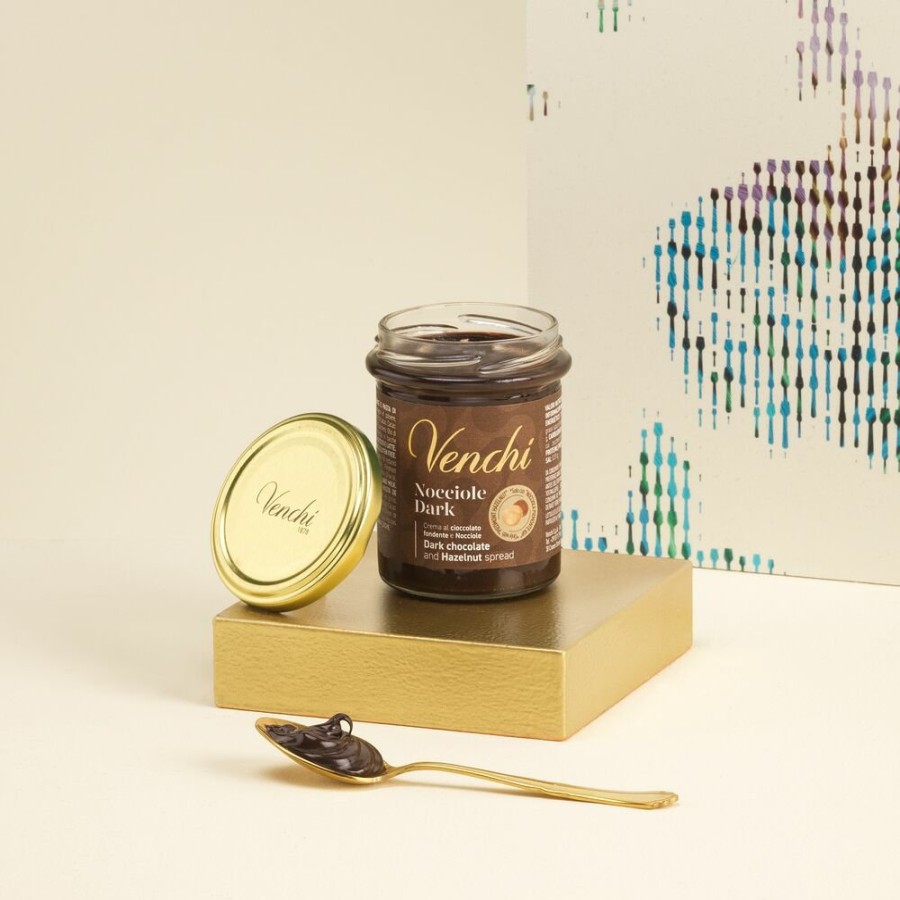 Cioccolato Venchi Cioccolato Vegano | Crema Spalmabile Fondente E Nocciole 200 G