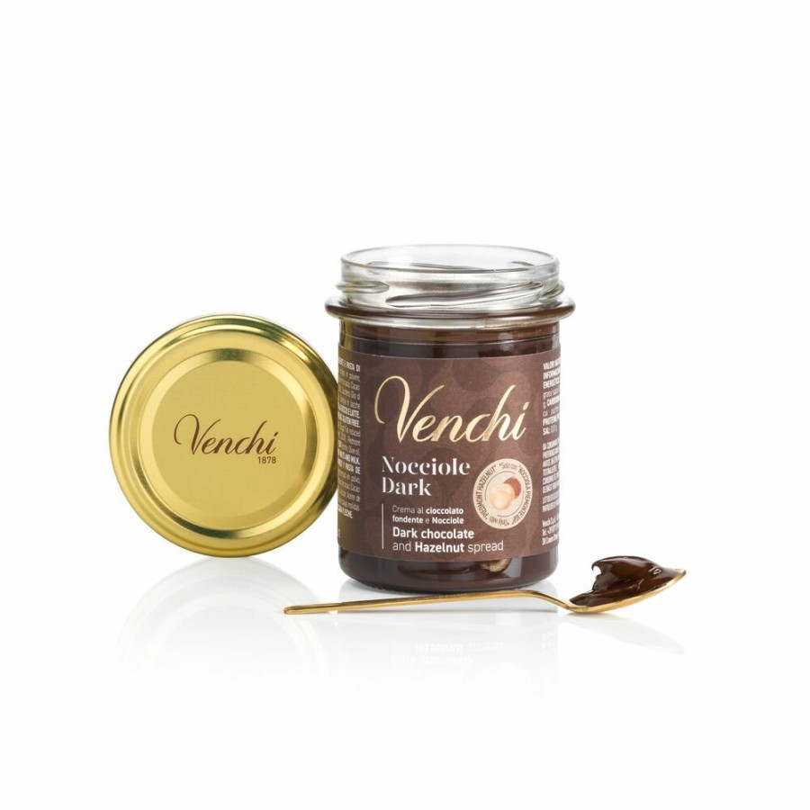 Cioccolato Venchi Cioccolato Vegano | Crema Spalmabile Fondente E Nocciole 200 G