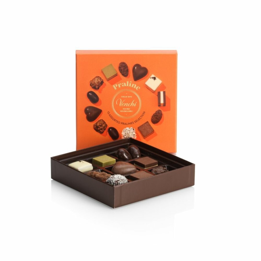 Idee Regalo Venchi | Cofanetto Regalo Con Praline Assortite 100 G