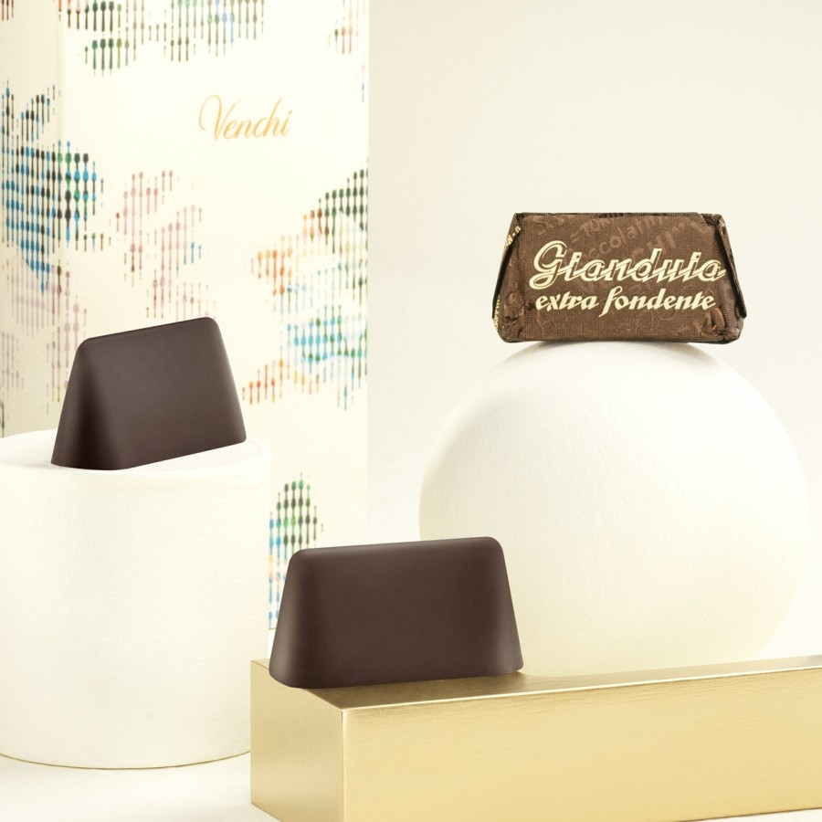 Cioccolato Venchi Cioccolato Vegano | Gianduiotto Fondente 100 G