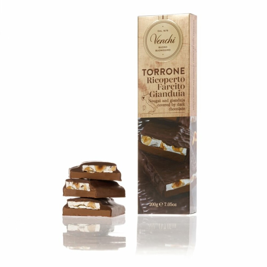 Cioccolato Venchi Gianduia | Stecca Torronato Gianduia 200 G