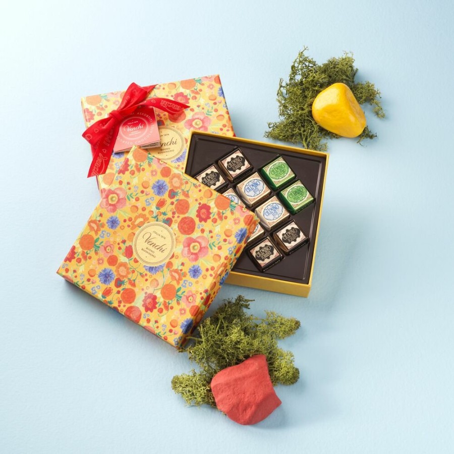 Idee Regalo Venchi | Cofanetto Primavera Con Cremini Assortiti 127 G