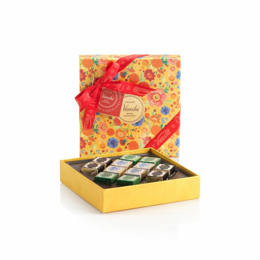 Idee Regalo Venchi | Cofanetto Primavera Con Cremini Assortiti 127 G