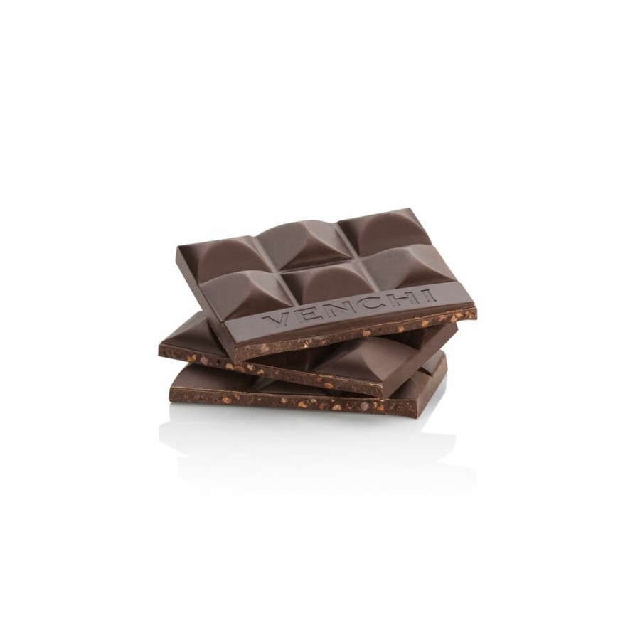 Cioccolato Venchi Cioccolato Vegano | Tavoletta Extra Fondente Con Nibs Salati 70 G