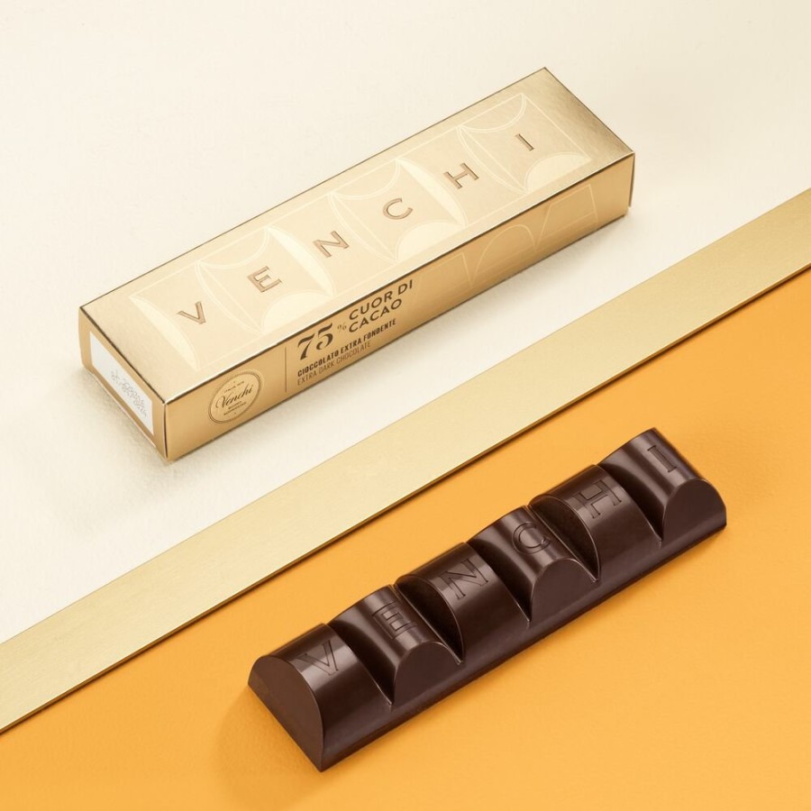 Cioccolato Venchi Cioccolato Vegano | Blocchetto Di Cioccolato Extra Fondente 75% 175 G