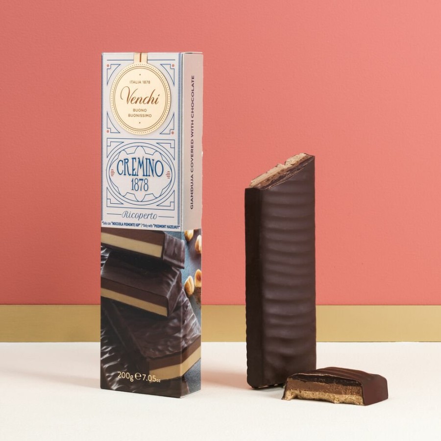 Cioccolato Venchi Cioccolato con Nocciole | Stecca Bigusto Cremino Ricoperta 200 G